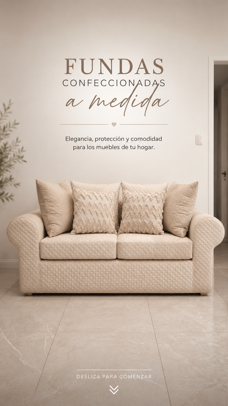 Fundas para muebles a medida Confecciones Cruz
